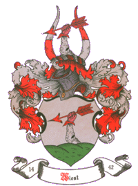 Wappen der Familie Wiest in Weiler bei Monzingen